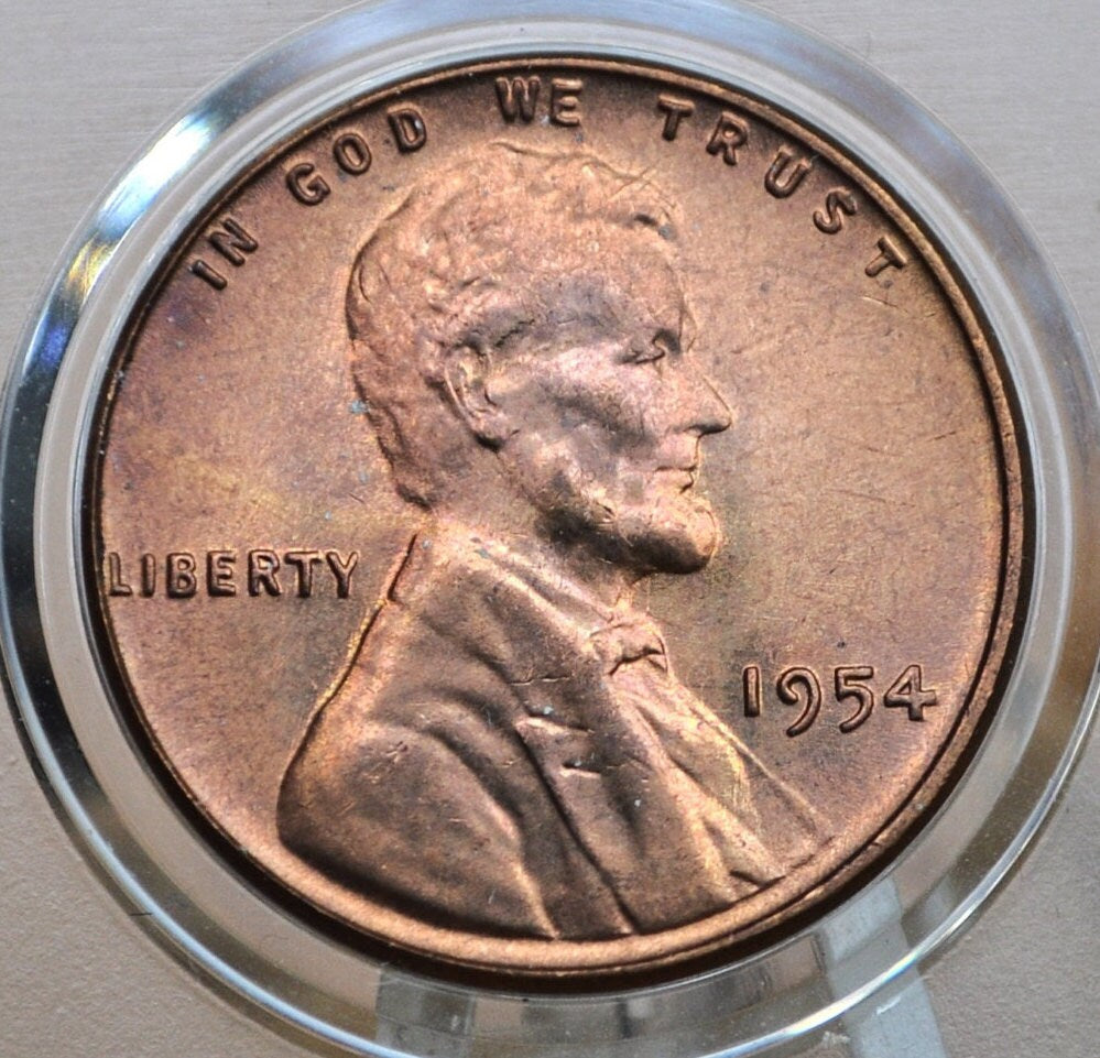 1954 Wheat Penny PDS - Choose by Grade & Mint - Philadelphia Mint, San Francisco, Denver - 1954S Lincoln Cent 1954-P Wheat Ear Cent 1954D