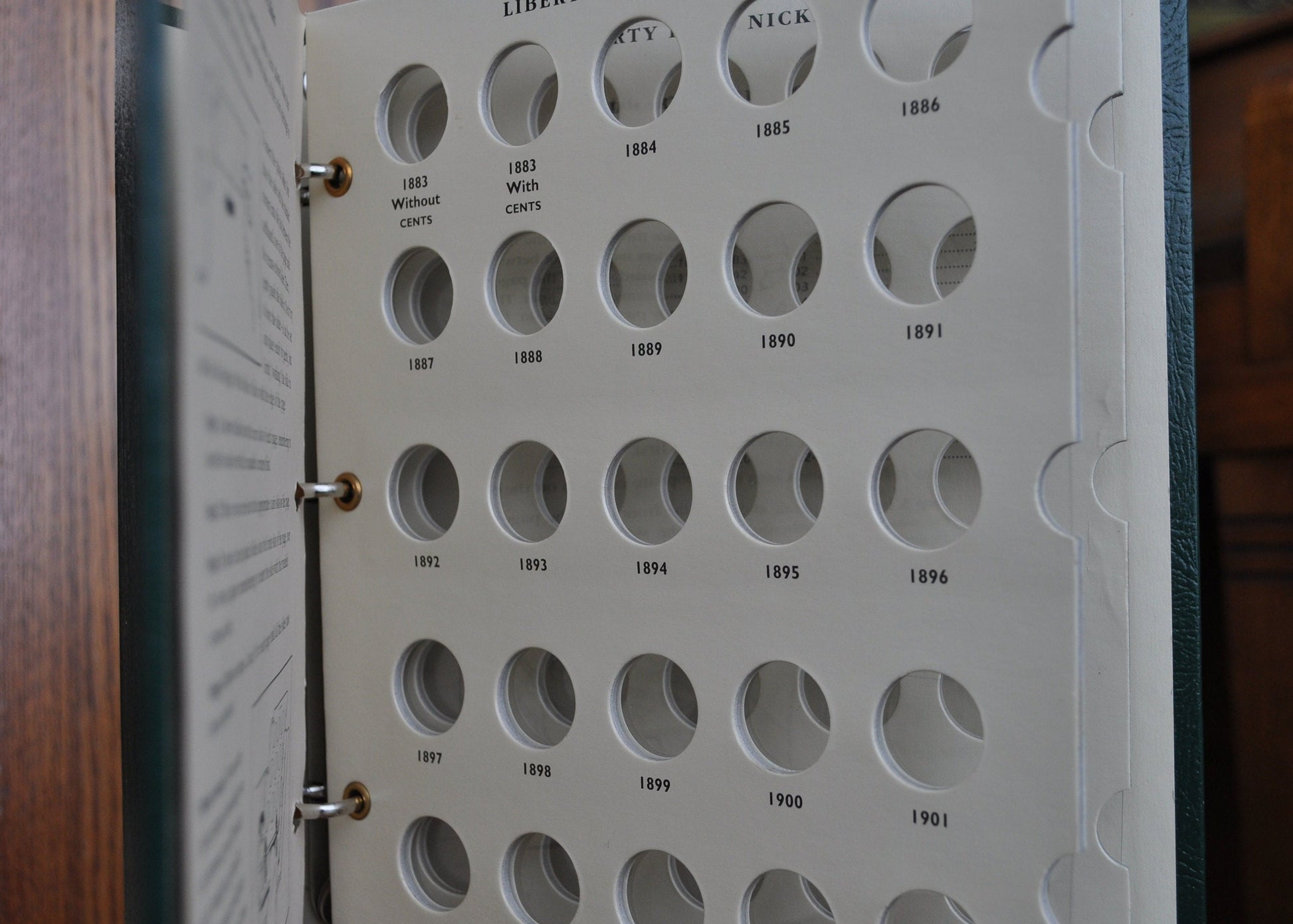 Dansco Nickel Albums, Liberty Head, Buffalo, Jefferson - Multiple Types! No. 7112 Buffalo Nickels Dansco 7111 Liberty, 7113 Jefferson