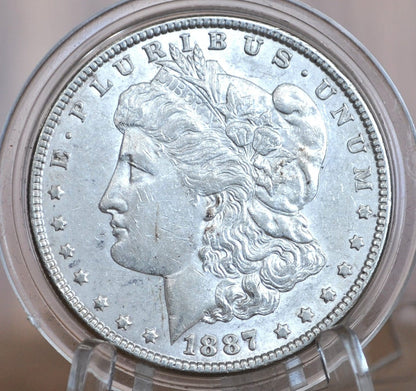 1887 Morgan Silver Dollar - Choose by Grade / Condition - New Orleans Mint - 1887P Morgan Dollar - 1887 Silver Dollar - High Grade