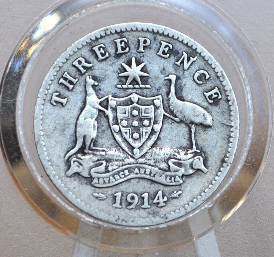 Australian Silver Threepence - Choose by Date - 1914+ Australian Three Pence 3 Pence From Australia