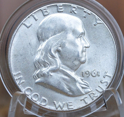 Franklin Silver Half Dollars - Mixed Grades, Dates & Mints - 20 Silver Half Dollars - 1940s, 1950's, 1960's Ben Franklin Silver Half Dollar