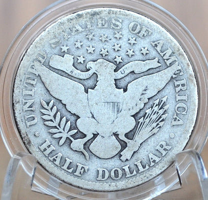 1907 Barber Silver Half Dollars, P,D,O,S Mints - Choose by Mint & Grade/Condition, 1907 D Half Dollar 1907S Barber 1907 O