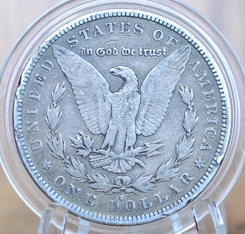 1883-S Morgan Silver Dollar - VF (Very Fine) Details, Rim Dents - San Francisco Mint 1883 S Morgan Dollar - Better Date & Mint