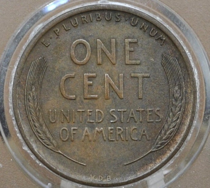 1909 VDB Wheat Penny - Choose by Grade - First Year Issue - Semi-Key Date - Rarer Wheat Penny - 1909 Vdb Lincoln Wheat Penny - G to AU