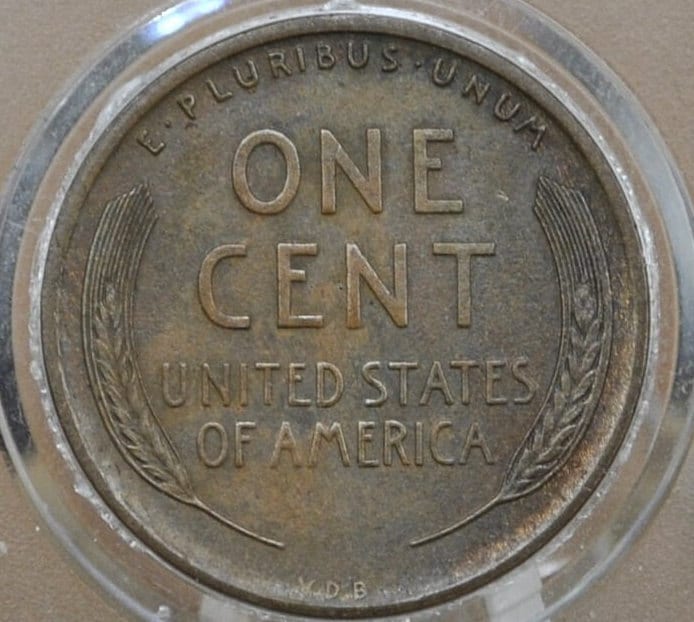 1909 VDB Wheat Penny - Choose by Grade - First Year Issue - Semi-Key Date - Rarer Wheat Penny - 1909 Vdb Lincoln Wheat Penny