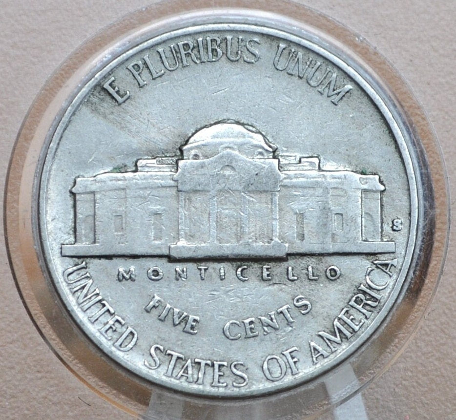 1938-S Jefferson Nickel - XF Grade / Condition - San Francisco