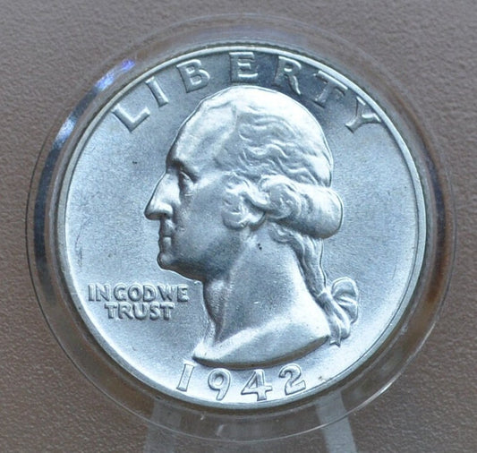 1942, P,D,S Washington Quarters - Choose by Grade & Mint - 1942-D Washington / 1942 S Washington Silver Quarter 1942D Quarter 1942