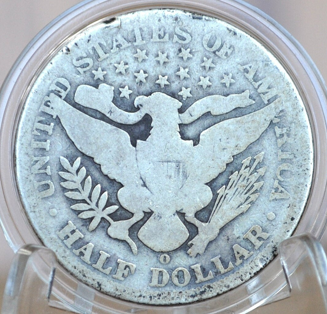 1900-O Barber Half Dollars, P,O,S Mints - Choose by Mint & Grade / Condition - 1900 Barber Silver Half Dollar 1900 New Orleans Mint