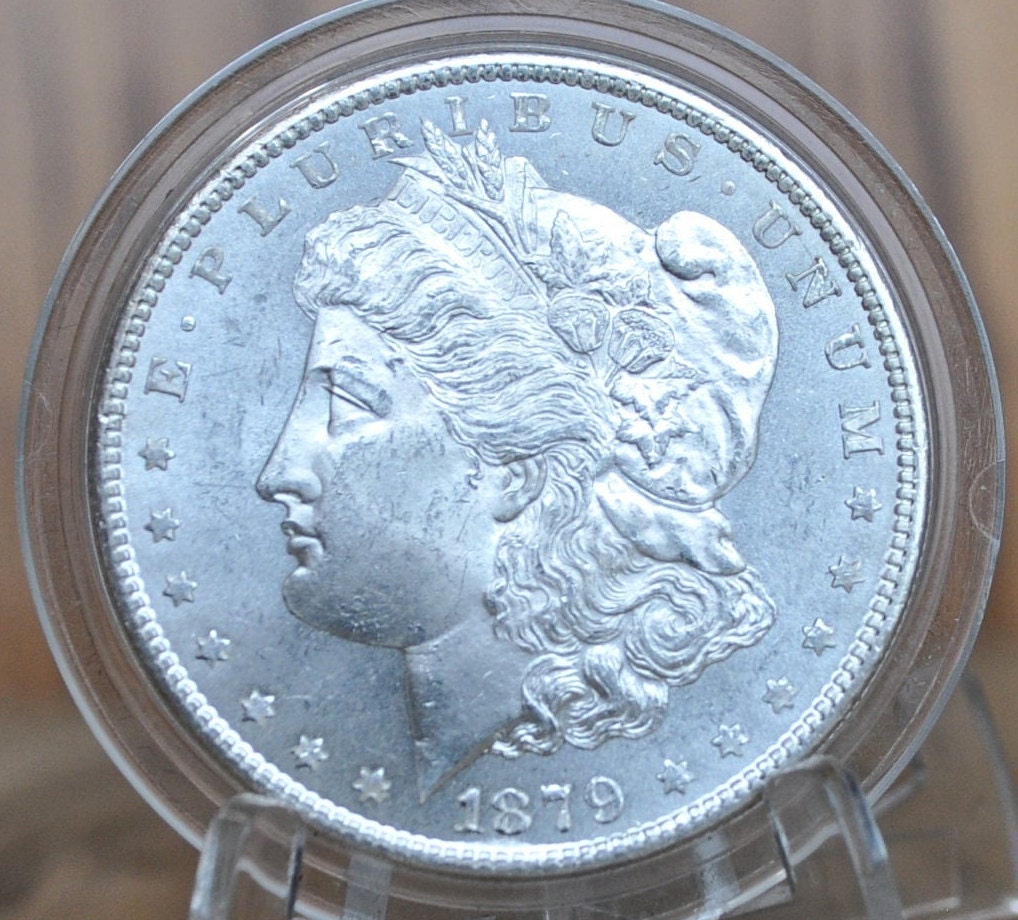 1879-S Morgan Silver Dollar - Choose by Grade / Condition - Third Reverse 1879S Morgan Dollar 1879 S Morgan Dollar 1879 S Silver Dollar