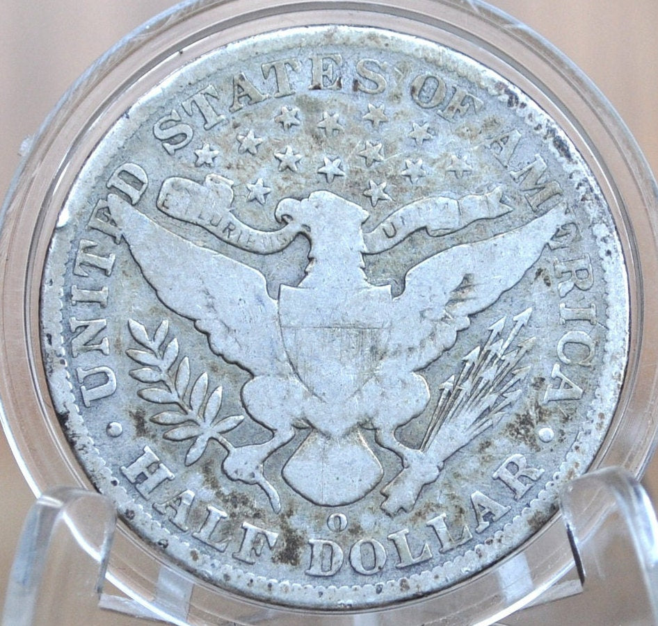 1903-O Barber Half Dollar - VG (Very Good) Grade / Condition - 1903O Barber Silver Half Dollar 1903 New Orleans Mint - Better Date!