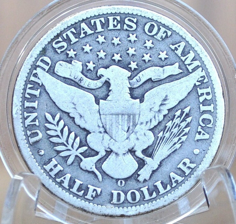 1898 Barber Half Dollars - Choose by Mint / Grade - 1898O Barber Silver Half Dollar 1898 New Orleans Mint - Better Date!