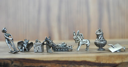 Vintage Sterling Silver Charms! Choice of Charm! Bracelet Charms, Travel Charms, Working Charms, Baseball, Stein, Eifel Tower, + many more!