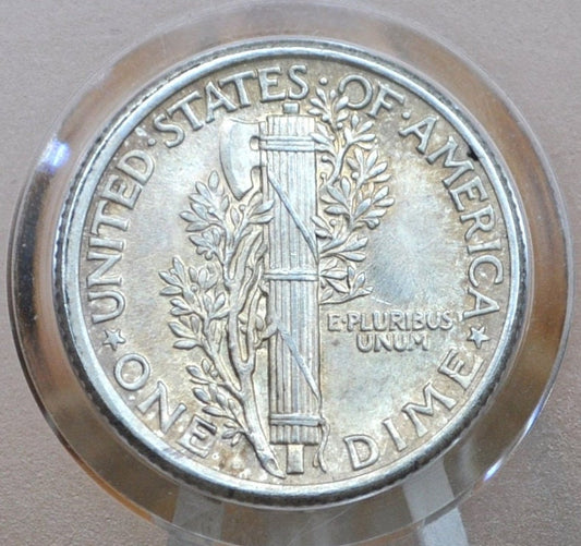 1916 Mercury Silver Dime - Choose by Grade / Condition - Philadelphia Mint - 1916 P Winged Liberty Head Silver Dime Mercury 1916P