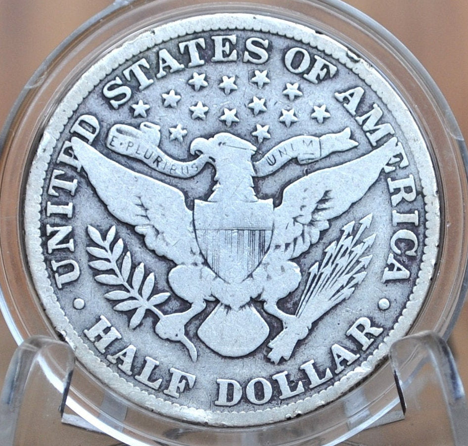 1909 Barber Silver Half Dollars, P,O,S Mints - Choose by Mint & Grade / Condition - 1909O Half Dollar 1909 S Barber 50 Cent Coin 1909