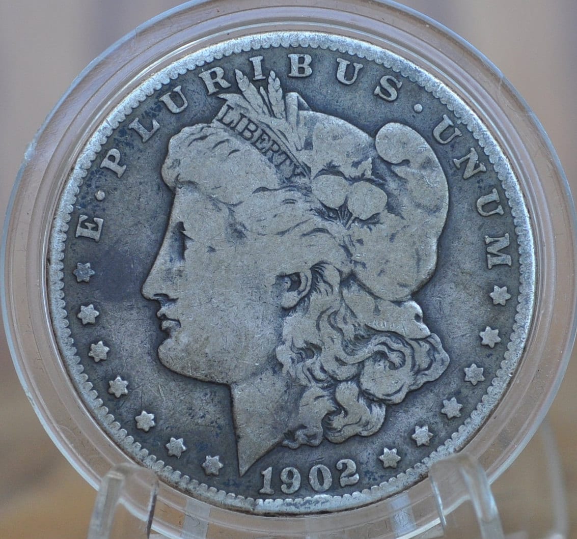 1902-O Morgan Silver Dollar - Choose by Grade / Condition - 1902 O Morgan Dollar 1902 Silver Dollar New Orleans Mint