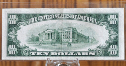 1950 10 Dollar Bill - VF/XF - 1950 Ten Dollar Federal Reserve Note - Fr#2010-Fr#2015B