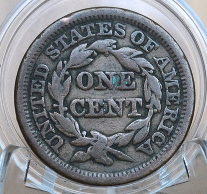 1847 Braided Hair Large Cent - Choose by Grade / Condition - 1847 Coronet Cent - 1847 US Large Cent - Braided Hair 1839 to 1857