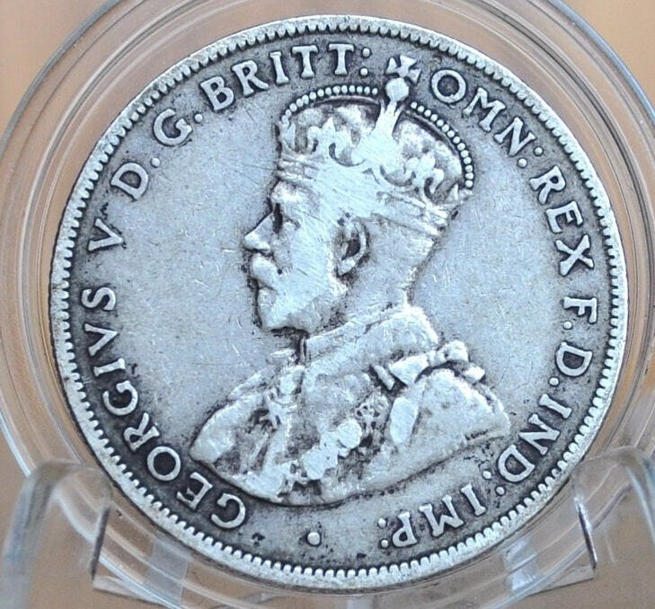 1931 Australian Silver Florin - VF (Very Fine) Grade/Condition - 1931 Florin Australia 1931 2 Shillings 1931 - Great Coin! Sterling Silver