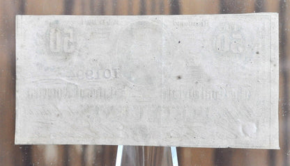 1864 50 Cent Fractional Currency - Choose by Note - Confederate Fractional Note Fifty Cent Jefferson Davis Type - Confederate 50 Cent