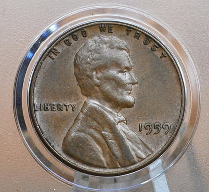 1959 Memorial Penny - P&D Mints, XF/AU/BU Grades/Condition - First Year of Production - Lincoln Cent 1959 D - Collectible Coin (Both Mints)