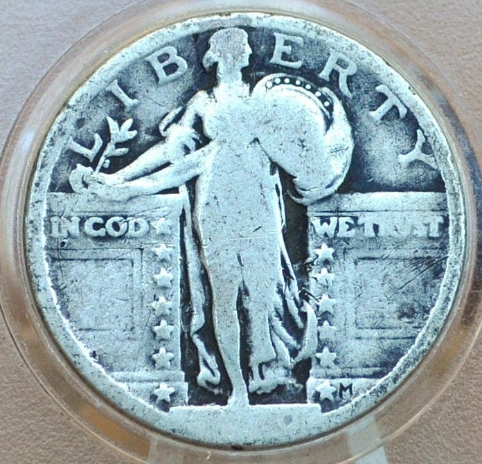 1920 Standing Liberty Quarter - Choose by Grade - 1920 P Standing Liberty Standing Silver Quarter - Better Date