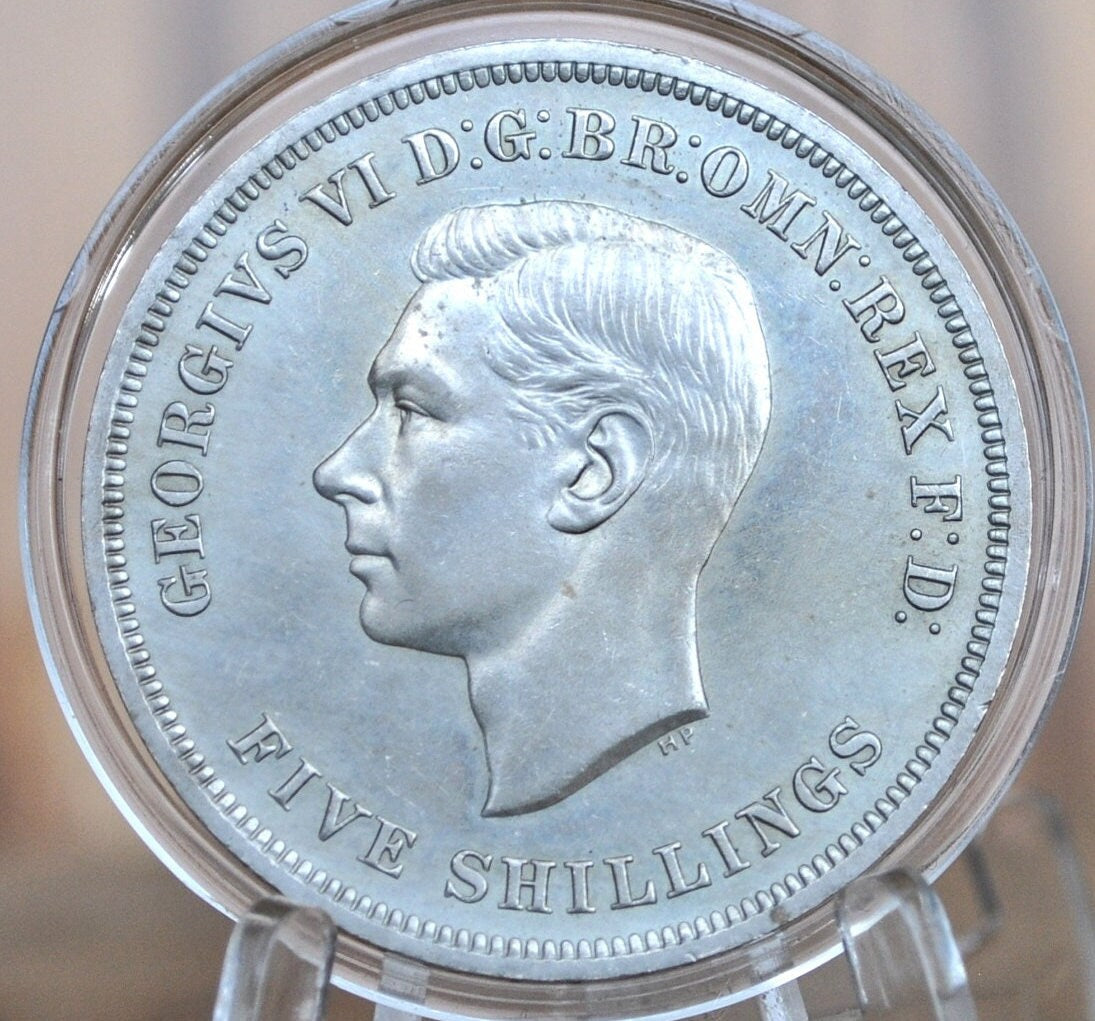 1951 Festival of Britain Commemorative Crown - George Vl, Five Shillings 1951 - Uncirculated, Great Design