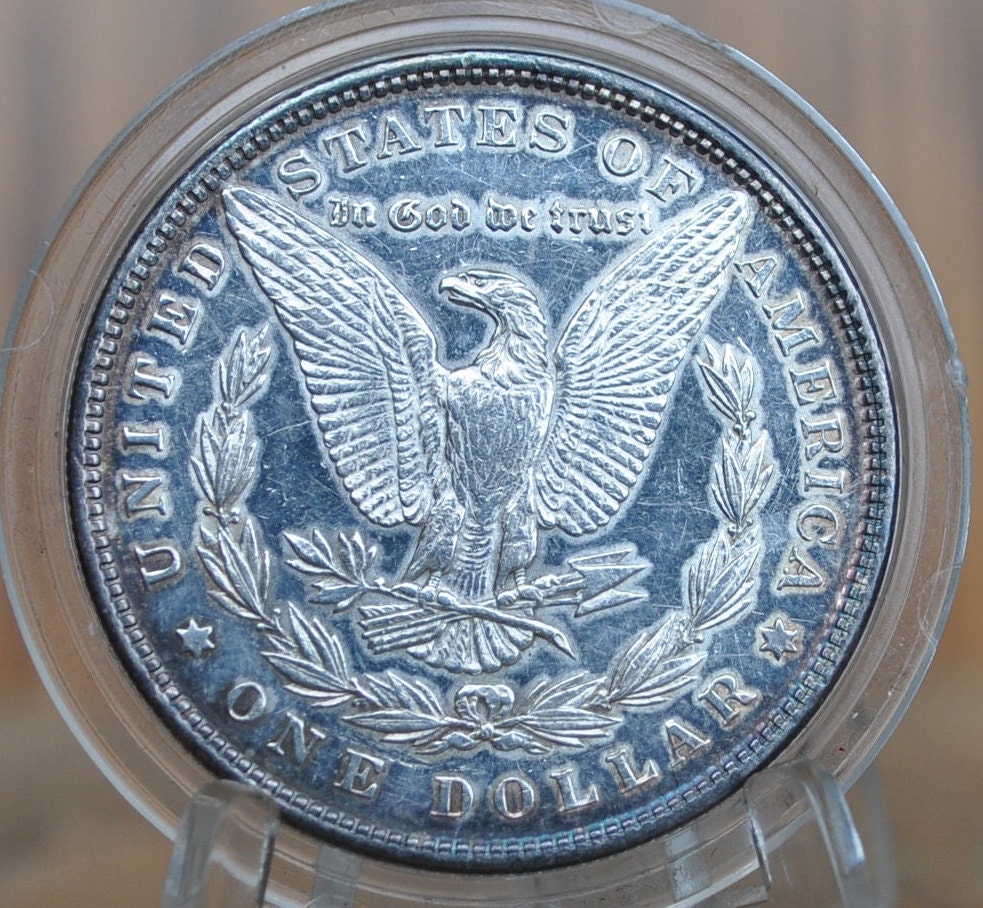 1879 Morgan Silver Dollar - Uncirculated Details, Cleaned - Second Year of Production - 1879 Morgan Dollar Silver Dollar