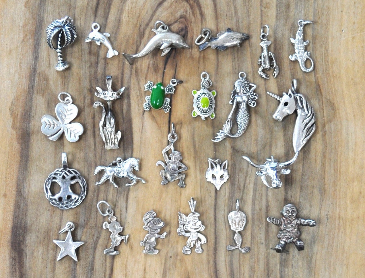 Even More Vintage Sterling Silver Charms! Choose by Charm! Bracelet Charms, Working Charms, Animal Charms, Spiritual Charms, + many more!