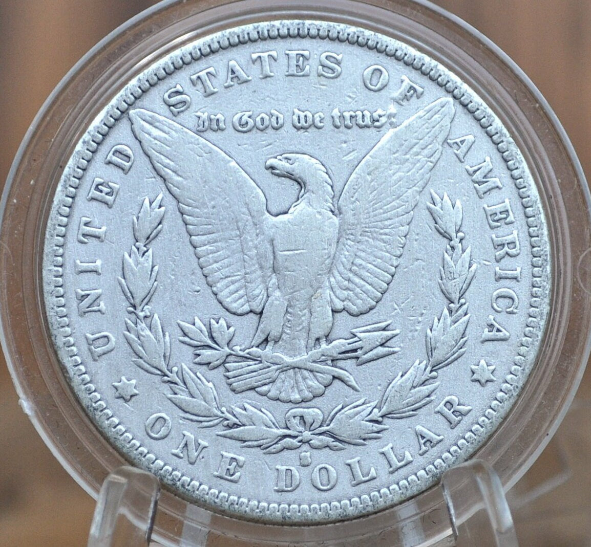 1884-S Morgan Silver Dollar - VF (Very Fine) - Semi-Key Date - San Francisco Mint - 1884 S Mint Morgan Dollar 1884S, Low Mintage