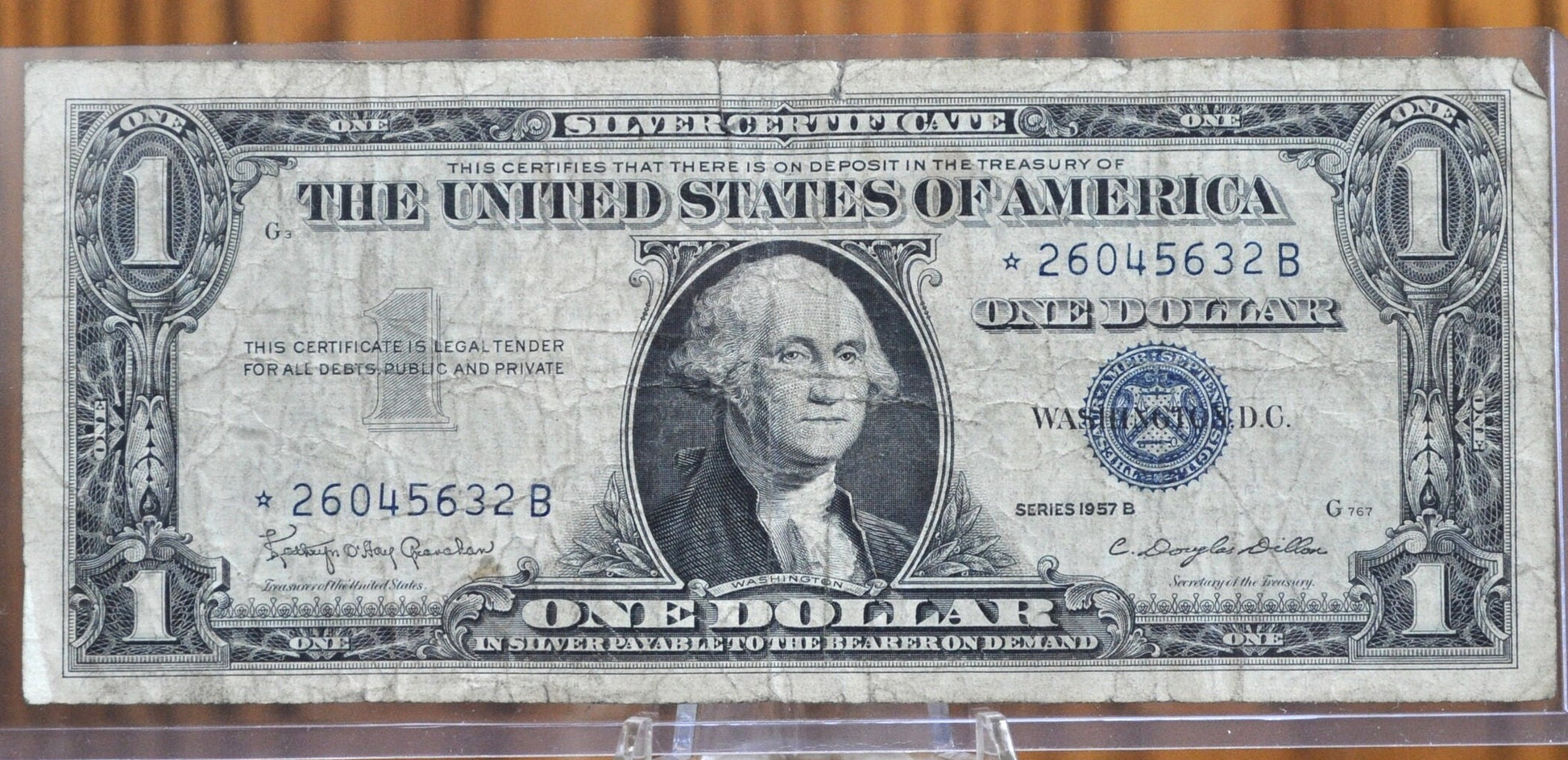 1957 STAR NOTE Silver Certificate - Choose by Grade / Condition - 1957 With Star - Single or Series Set - Star Note Silver Certificates 1957