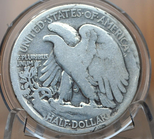 1919-S Walking Liberty Half Dollar - Choose by Grade - Silver Half Dollar - San Francisco Mint 1919 S WLH 1919 S Half Dollar