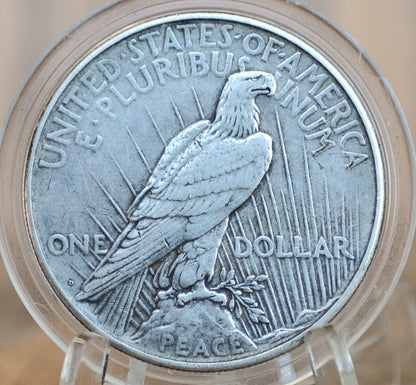 1934-D Peace Dollar - Choose by Grade - 1934 D Peace Silver Dollar - Denver Mint - Better Date & Mint - Silver Dollar 1934