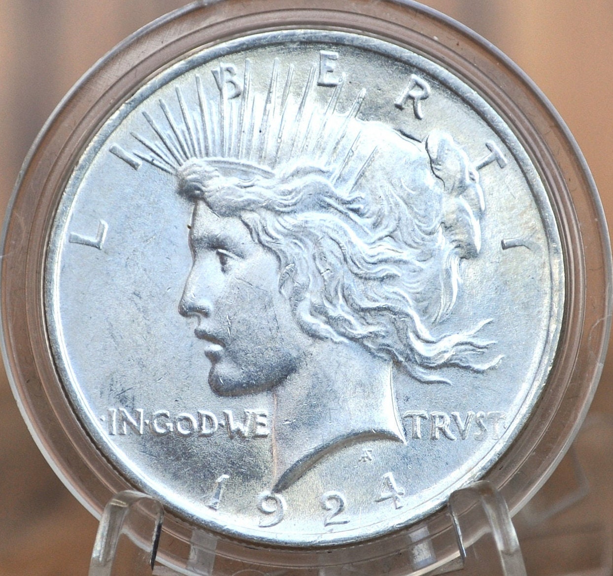 1924 Peace Silver Dollar - Choose by Grade XF-MS63 - 1924 P Silver Dollar - 1924 Silver Dollar Peace 1924 P - Philadelphia Mint