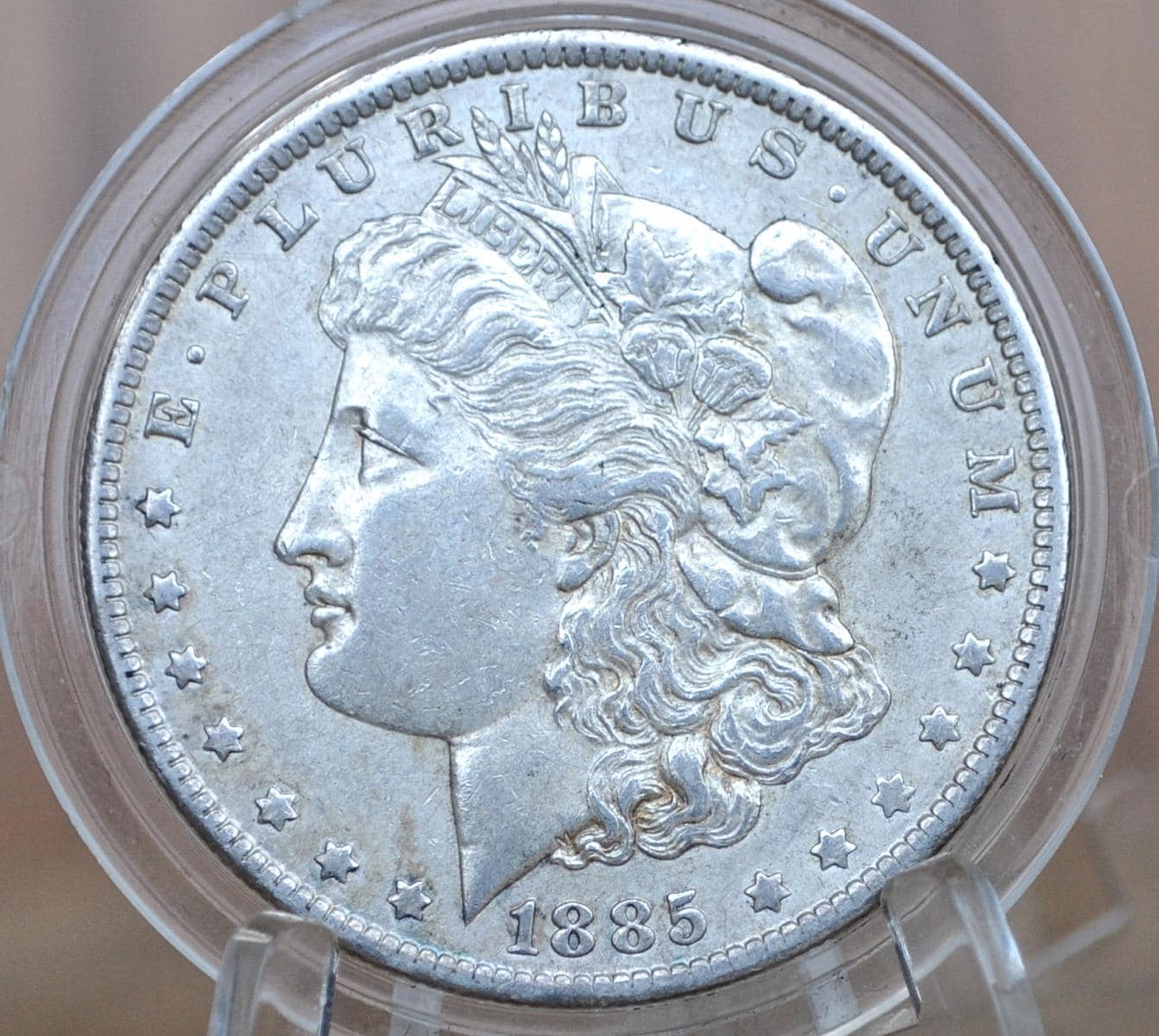 1885 Morgan Silver Dollar - XF-BU (Extremely Fine to Uncirculated [MS60+]), Choose by Grade 1885 P Morgan Dollar 1885 Silver Dollar