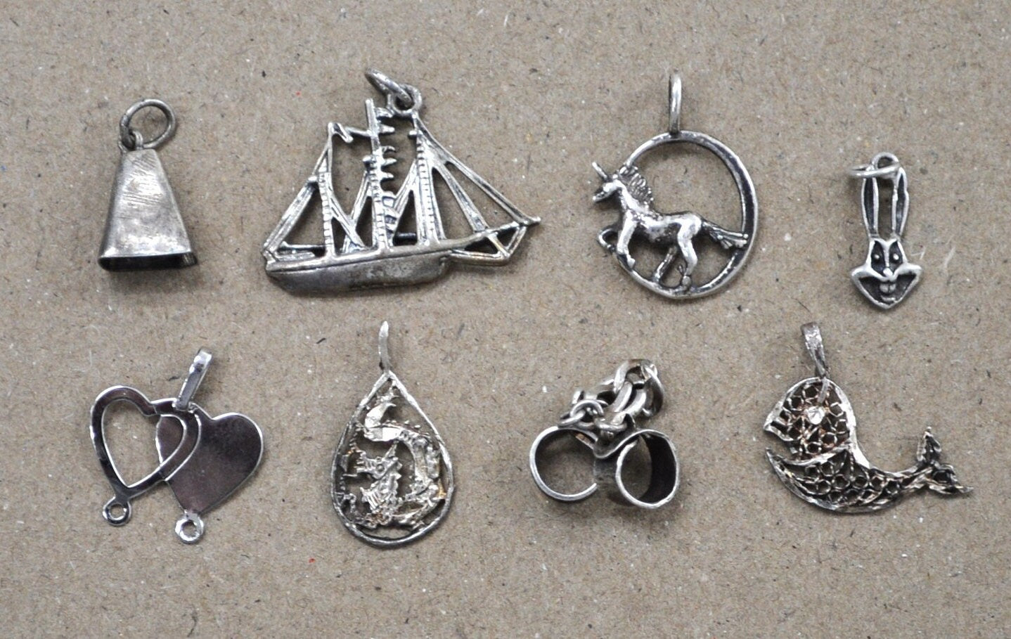 MORE Vintage Sterling Silver Charms! Choose by Charm! Bracelet Charms, Working Charms, Animal Charms, Spiritual Charms, + many more!