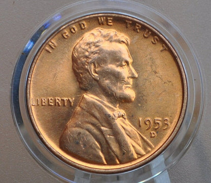 1953 S Wheat Penny - 68th Anniversary - Collectible Coin - San Francisco Mint