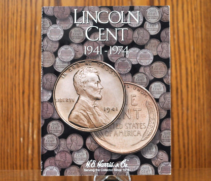 Lincoln Wheat Penny and Indian Head Cent Coin Album, Choose by Type - Coin Collecting Supplies - Whitman Albums HE Harris Albums, + More!