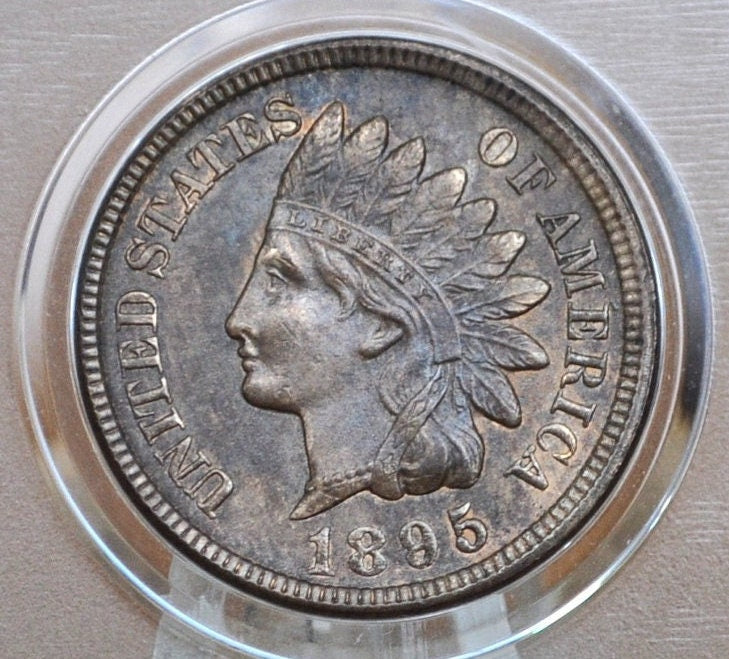 1895 Indian Head Penny - Choose by Grade / Condition - Good Date - Indian Head Cent 1895