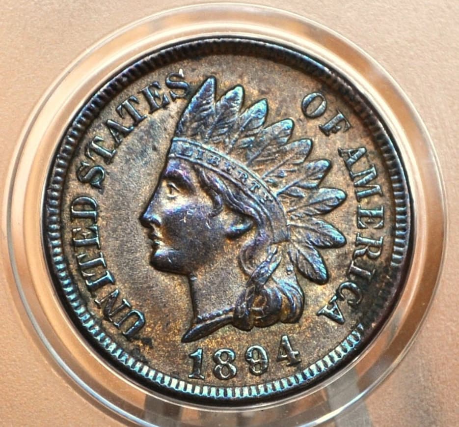 1894 Indian Head Penny - Choose by Grade / Condition - 1894 Indian Head Cent - 1894 Penny - 1894 Cent, Better Date