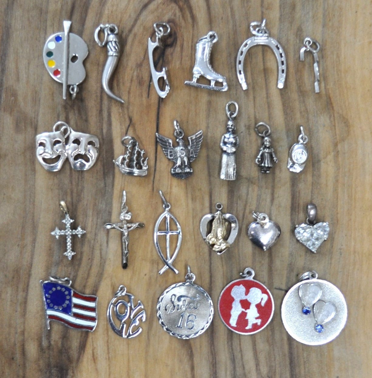 Even More Vintage Sterling Silver Charms! Choose by Charm! Bracelet Charms, Working Charms, Animal Charms, Spiritual Charms, + many more!