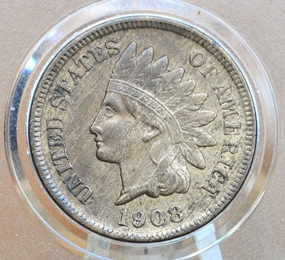1908-S Indian Head Penny - Choose by Grade - Rare, Key Date - 1908 S US One Penny - 1908 S Indian Head Cent 1908 S