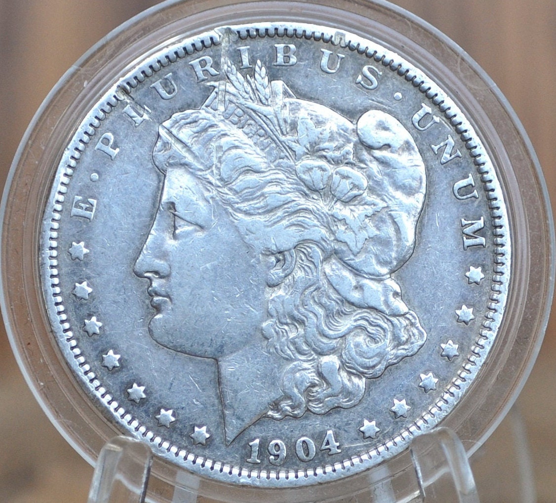 1904-O Morgan Silver Dollar - Choose by Grade / Condition - 1904 O Morgan 1904 Silver Dollar New Orleans Mint, Authentic