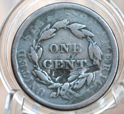 1839 Large Cent - Very Fine Details - 1839 US 1 Cent - 1839 One Cent - Matron Head Modified 1835 to 1839 Young Head