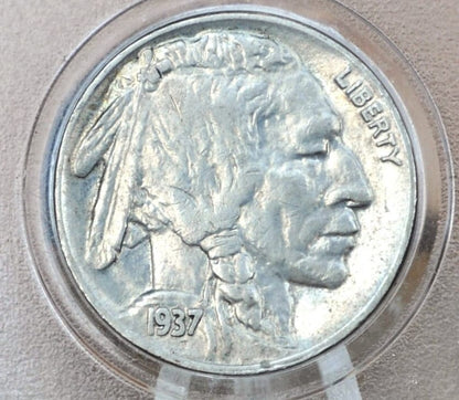 1937-S Buffalo Nickel - Vf-Xf (Very To Extremely Fine) Grades; Chose By Grade - San Francisco Mint - Indian Head Nickel 1937 S Nickel