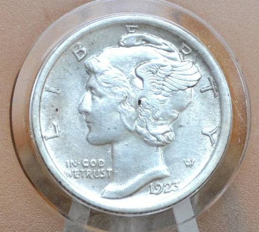 1923 Mercury Dime - Choose by Grade / Condition - Philadelphia Mint - Silver Dime - 1923-P Mercury Head Dime