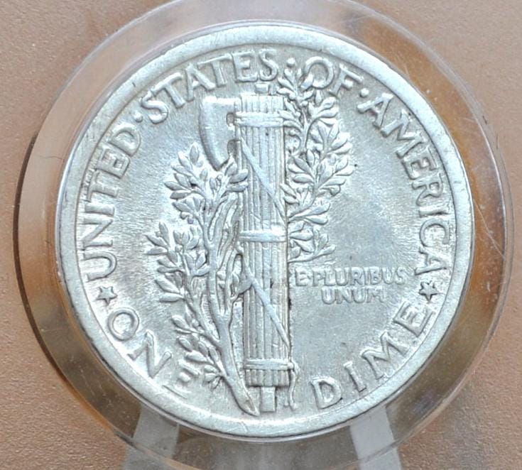 1923 Mercury Dime - Choose by Grade / Condition - Philadelphia Mint - Silver Dime - 1923-P Mercury Head Dime