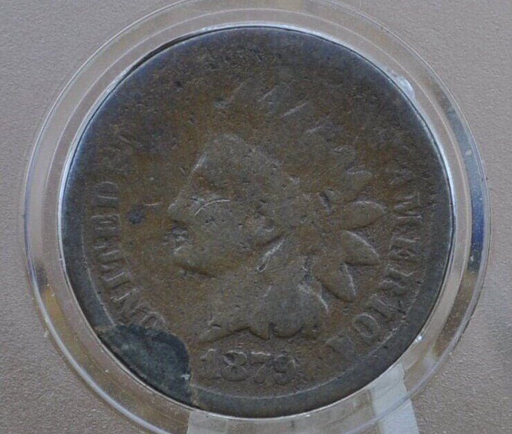 1879 Indian Head Penny - Choose by Grade - Great Date - Indian Head Cent 1879
