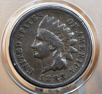 1883 Indian Head Penny - G-VF (Good to Very Fine) Choose by Grade - 1883 Indian Head Cent 1883 - Us One Penny 1883 VF