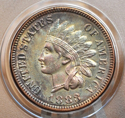 1883 Indian Head Penny - G-VF (Good to Very Fine) Choose by Grade - 1883 Indian Head Cent 1883 - Us One Penny 1883 VF