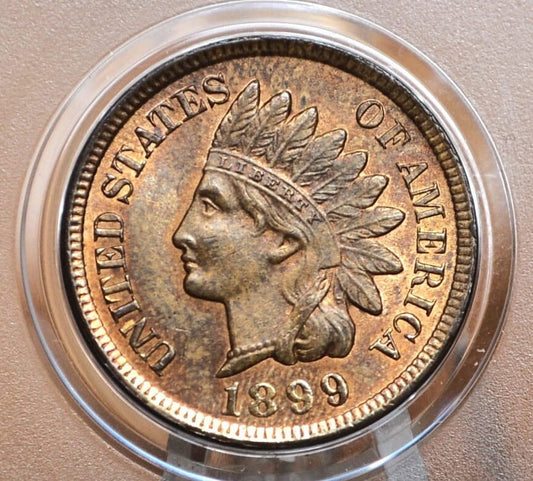1899 Indian Head Penny - Choose by Grade / Condition - Indian Head Cent 1899